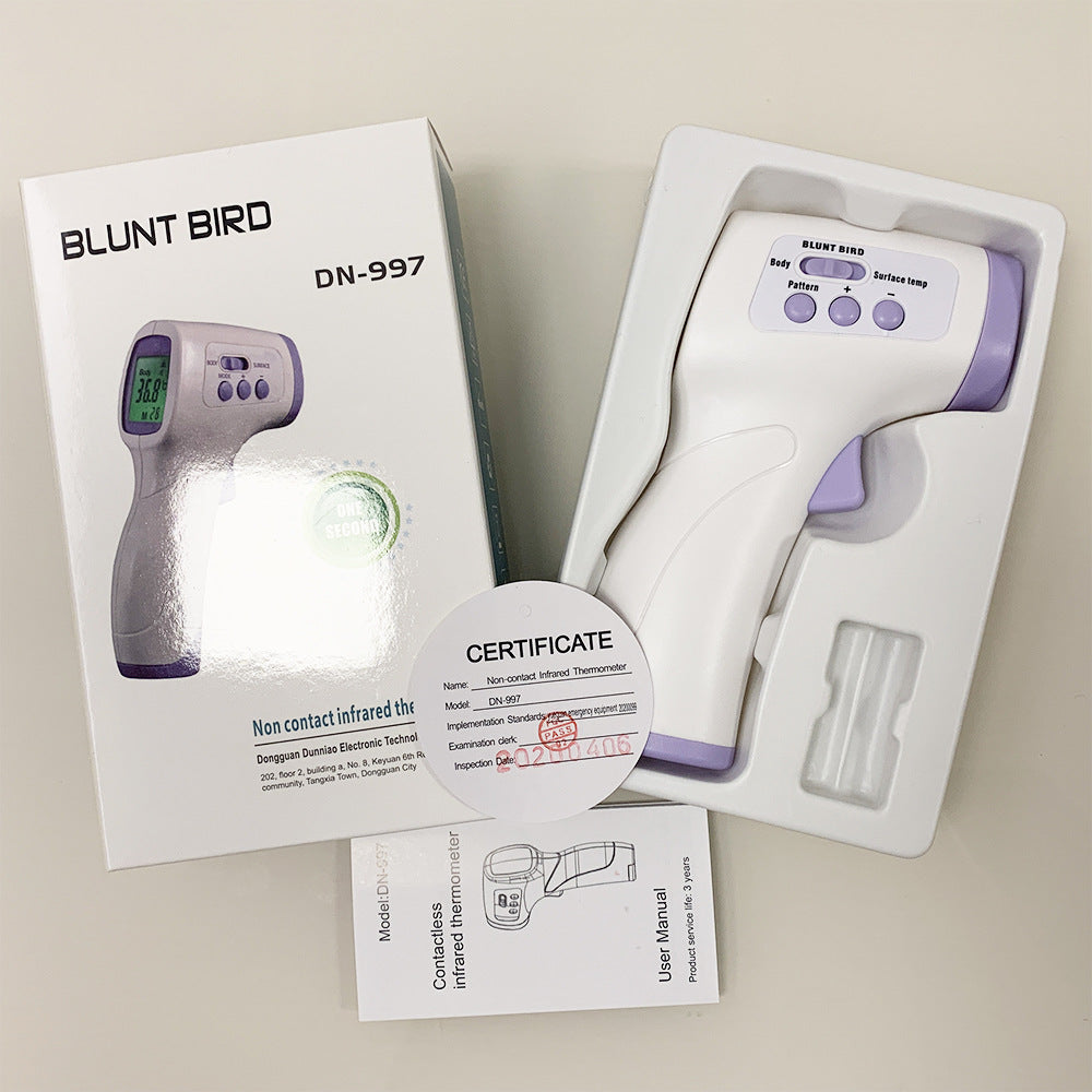 Thermomètre frontal infrarouge sans contact pour enfants